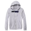 Adult Triblend Full-Zip Fleece Hooded Sweatshirt Thumbnail